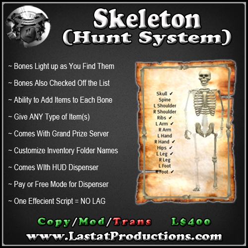 Hunt System - Skeleton